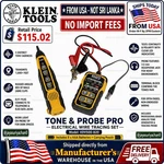 Klein Tools VDV500-820 Tone & Probe Wire Tracing Set Pouch Batteries. Fixed Price $79.99.