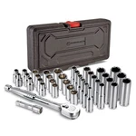 Powerbuilt 642450 38 Piece 1/4-INCH Drive Mechanics Tool Set With Sae And M.... Fixed Price $59.50.