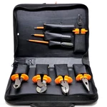 Klein 33526 Insulated Tool Kit, 1000V, 8 Piece Pliers Strippers Canvas Zip Bag. Fixed Price $325.00.