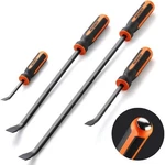 Heavy Duty Pry Bar 4-PIECE Mechanic Tools Thicker Strike Cap Handle. Fixed Price $47.60.