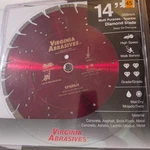 425-07831 14" Sparkie Premium Diamond Blade High Performance Concrete & More. Fixed Price $150.00.