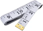 Soft 60-INCH Tape Measure With Black Markings: Perfect For Tailors & Crafters. Fixed Price $6.99.