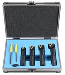 3/4" 4PC Indexable Stubby Length Boring Bar Set, W/carbide Coated Tcmt In.... Fixed Price $160.43.