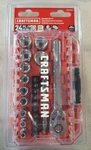 Craftsman CMMT12010LZ 1/4 In. Standard Drive Metric 6 Point Mechanic's Tool Set. Fixed Price $20.00.