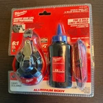Milwaukee 48-22-3993 Chalk Reel Kit With Blue Refill And Bonus Line. Fixed Price $18.00.