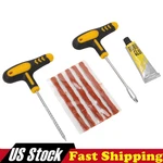 Tire Repair Tool Set With Car Strings Rubber Strips Plug. Fixed Price $6.16.