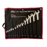 King 14PC Combination Open-ring Spanner Wrench Set Professional Hand Tool Metric. Fixed Price $54.95.