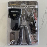 Olympia 2 Piece Camo Multi Tool Set Turbo Knife, Pliers W/ Sheath 33-164. Fixed Price $18.50.