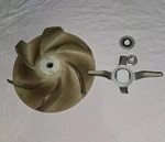 Ryobi 40V Attack Cordless Battery Leaf Vacuum/mulcher RY40405VNM Fan Blade. Fixed Price $19.95.