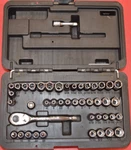 Duralast 44 Out Of 45PC 1/4" 6PT Mechanic's Tool Set 61-050-*ONE Piece Missing*. Fixed Price $45.99.