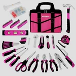 Valuemax 219PC Pink Home Set Basic Household Repairing Kits With Bag. Fixed Price $53.99.