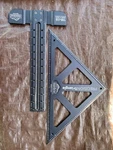Pinnacle Professional Quality Precision T-square (TS-12) And Triangle Set. Fixed Price $200.00.