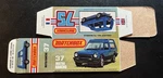Matchbox #37 Matra Rancho 77- 82 Type L Repro. Fixed Price $6.95.