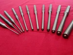 Wilde Tool RS-912 Usa Made Machinist 12PC Roll Pin Spring Punch Set. Fixed Price $63.95.
