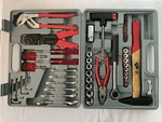 50+ Pc Home Tool Kit W/case Socket Wrenches Drivers Hammer Pliers Wire Stripper. Fixed Price $19.95.