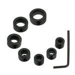 Bonsicoky 7PCS Drill Stop Bit Collar Set 1/8", 3/16", 1/4", 5/16", 3/8",.... Fixed Price $6.99.