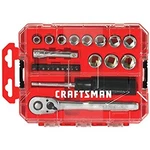Craftsman Socket Set, Nano Metric, 3/8-INCH Drive, 24-PIECE (CMMT12011). Fixed Price $52.14.
