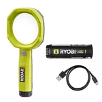 Ryobi Magnifying Light 200 Lumens Usb Lithium Cordless 3X Zoom Kit 2AH Battery. Fixed Price $37.30.