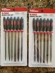 Brand New 2 Pack Hyper Tough 6 Piece Needle File Set TR17075C. Fixed Price $9.98.