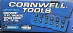 Cornwell CBPI0212MMS - Piece 1/4 Drive Metric Magnetic Socket Set, 6 Point. Fixed Price $99.95.