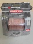 Vintage Radio Shack Speaker Wire 50' Clear Transparent 24 Guage Conductor. Fixed Price $20.69.