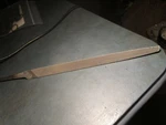8" 3 Square Bastard Double Cut Machinists American Pattern File. Fixed Price $15.00.