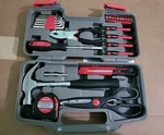 Apollo Tools 39 Piece General Kit W/ Hard Case Hammer Pliers Model DT9706. Fixed Price $13.00.