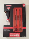 New Craftsman V-series 18PC 3-IN-1 Ratcheting Screwdriver Set CMHT68142V. Fixed Price $37.00.