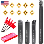 Rupxinsplend Lathe Turning-tools Bit Set 14PCS Metal Cutting. Fixed Price $65.96.