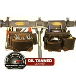 1MN-803-E Mcguire-nicholas, Oil Tanned Leather Tool Rig, Brown, 019374970413. Fixed Price $110.00.