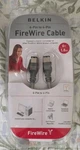 Belkin 6-PIN To Firewire Cable (6FT/1.8M) Ieee 1394 (400 Mbps) Pc Mac. Fixed Price $9.95.