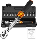 13PCS 1/4" Drive Torque Wrench Set 3-25NM, High Precision Bike Tool Kit. Fixed Price $59.99.