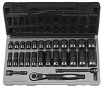 Grey Pneumatic 81627RD 3/8" Drive Point Piece Fract. Std & Deep Duo Skt Set. Fixed Price $180.87.
