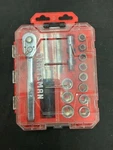 Craftsman Socket Set Nano Metric 3/8 Drive 24 Pc CMMT12011. Fixed Price $43.69.