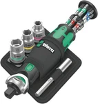 Wera 8009 Zyklop Pocket Set 2, 3/8" Dr Ratchet With 1/4 Internal Hex 05004281001. Fixed Price $137.50.