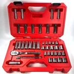 Craftsman 40 Pieces 3/8" Drive Pt Sae & Metric Mechanics Tool Set CMMT12018. Fixed Price $59.99.