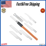 Mini Hand Saw Model Tool Hobby Kit Razor Set With 8 Pcs Diy Craft Blade. Fixed Price $13.99.