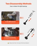 Blind Hole Bearing Puller Set, 16-IN-1 Inner Race And Seal Extractor Kit. Fixed Price $84.35.