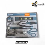 Anvil 18-PIECES Homeowner's Tool Set Includes Bag. Fixed Price $17.43.