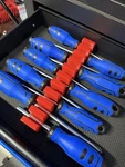 Organizer For Toolbox Drawers Holds 10 Screwdrivers Magnetic. Fixed Price $7.99.