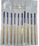 10 Piece Titanium Plated Diamond Needle Files - Gold & Silver Jewelry Tool Set. Fixed Price $14.99.