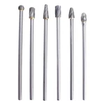 10MM Rotary Aluminum Cut Burr 6PCS 6MM 1/4 Inch Shank 150MM Long Reach, Carbi.... Fixed Price $53.96.