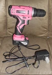 Euc Apollo Tool 10.8V Lithium-ion Cordless Drill Pink. Fixed Price $50.00.