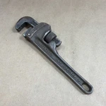Vintage Ridgid Tool Co, Straight Pipe Wrench PAT.1727823-8. Fixed Price $12.67.