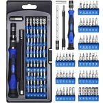 Unamela Electronics Precision Screwdriver Set: 61 In Small, Blue. Fixed Price $17.99.
