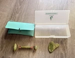 Jade Roller & Gua Sha Set Facial Massage Tools Earnest Living W/ Case Box. Fixed Price $13.00.
