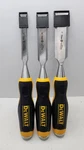 Dewalt DWHT16862 3-PIECE Wood Chisel Set 1/2" 3/4" 1". Fixed Price $22.88.