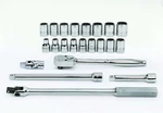 Williams MSS-22FTB Piece 1/2"DRIVE Metric Socket & Set W/toolbox. Fixed Price $220.00.