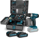 21V Cordless Drill Tool Kit 255-PCS Complete Home & Auto Repair Set. Fixed Price $149.99.
