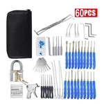 STAINLESS-STEEL-60IN1-MULTIFUNCTIONAL-KEY-HAND-TOOL-KIT-WITH-TRANSPARENT-PADLOCK. Fixed Price $29.96.